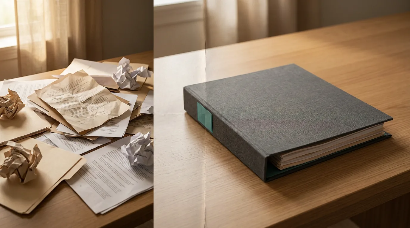Scattered contracts brought into one organized portfolio